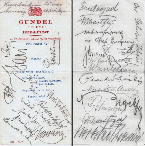 Gundel – Itt és máshol