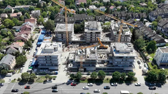 Új rekreációs és közösségi sziget jön létre Újbuda kertvárosi részén