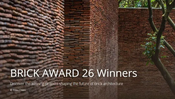 Itt lehet megismerni a Brick Award 2026 Nemzetközi építészeti pályázat eredményeit