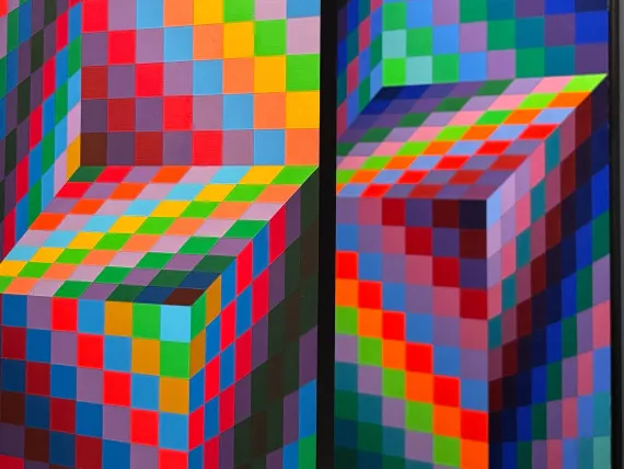 Vasarely színes illúziói korunk sztárépítészeinek ihletői